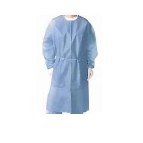 CE FDA Unisex Disposable Plastic Gowns , Disposable Ppe Gowns Comfortable