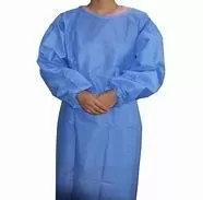 Soft PE Material Disposable Plastic Gowns For Water / Oil / Blood Prevention