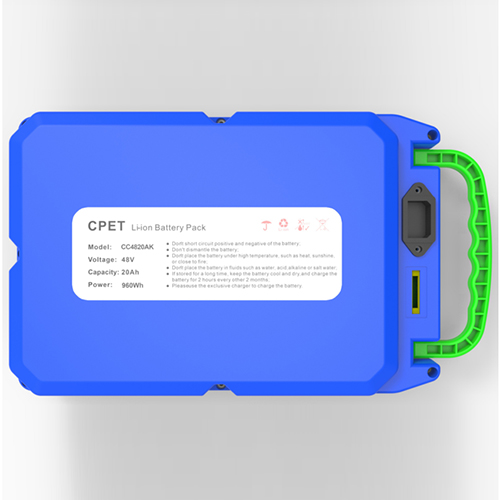 48V 20AH Rechargeable Lithium Ion Battery