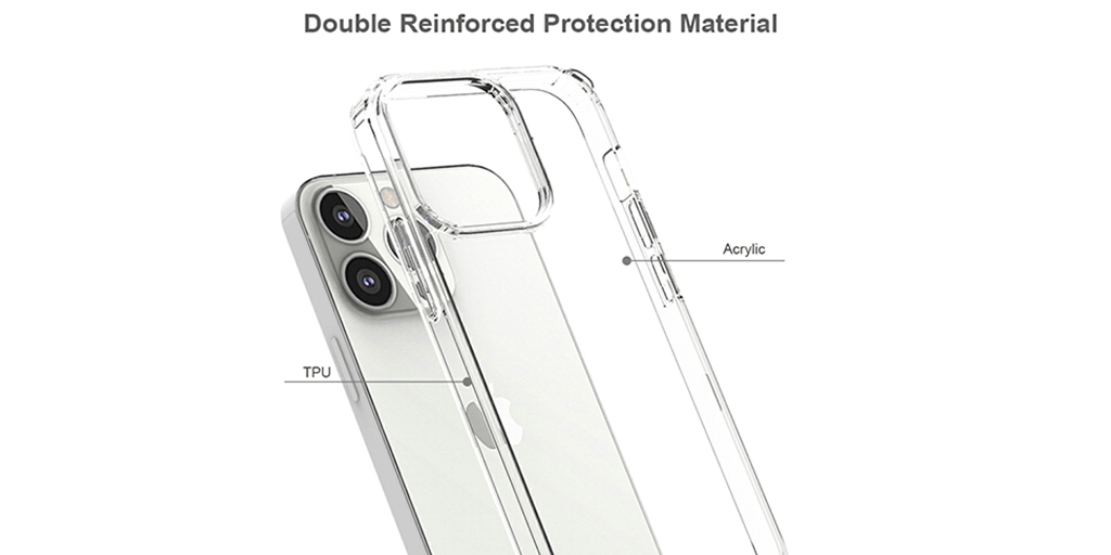 Transparent Electroplated Mobile Phone Case, Fall Resistant And Super Sensitive!